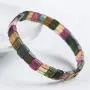 DUOVEKT Natural Rainbow Tourmaline Bangle Bracelet for Women Man Brazil Round Beads Crystal Gemstone Stretch Jewelry AAAAA 10x8mm DUOVEKT Natural Rainbow Tourmaline Bangle Bracelet for Women Man Brazil Round Beads Crystal Gemstone Stretch Jewelry AAAAA 10x8mm