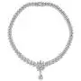 Vintage Style Fashion Bridal Multi Marquise Leaf Starburst AAA CZ Statement Collar Tennis Necklace Matching Chandelier Dangle Earrings Jewelry Set for Women Wedding Prom Pageant Silver Plated Vintage Style Fashion Bridal Multi Marquise Leaf Starburst AAA CZ Statement Collar Tennis Necklace Matching Chandelier Dangle Earrings Jewelry Set for Women Wedding Prom Pageant Silver Plated