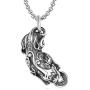 JAJAFOOK Pixiu Pendant Mascot Necklace Lucky and Wealthy Necklace Feng Shui Amulet Animal Pendant
