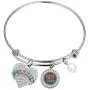 WSNANG Autism Awareness Jewelry Autistic Encouragement Gift Autism Mom/Aunt/Nana/Sister Wire Bangle with Teach Love Autism Charm Jewelry