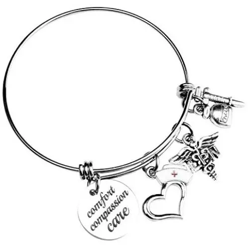 ecobuty LPN Gift Licensed Practitioner Nurse Bracelet Nursing Appreciation Gift LPN Graduation Gift for Nurse Jewelry ecobuty LPN Gift Licensed Practitioner Nurse Bracelet Nursing Appreciation Gift LPN Graduation Gift for Nurse Jewelry