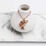 Cremation Jewelry for Ashes Stainless Steel Fish Shape Pendant Memorial Urn Necklace Keepsake Jewelry for Men Women