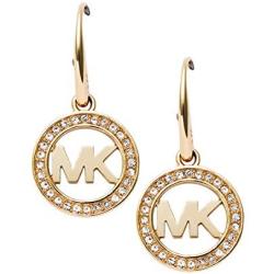 Michael Kors Stainless Steel Drop Earrings