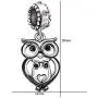JMQJewelry Owl Birthstone Mother Mom Love Girl Boy Family Heart Animal Charms for Bracelets Mothers Grandmas Day JMQJewelry Owl Birthstone Mother Mom Love Girl Boy Family Heart Animal Charms for Bracelets Mothers Grandmas Day