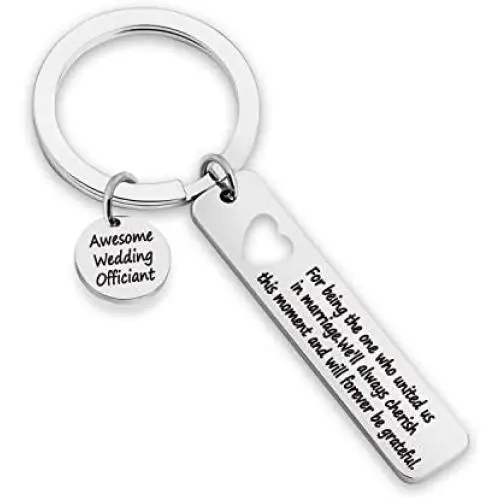 Wedding Officiant Keychain For Being the One Who United Us in Marriage Keychain Wedding Planner Gift Wedding Officiant Appreciation Gift Thank You Gifts for Wedding Officiant(KR- Who United Us) Wedding Officiant Keychain For Being the One Who United Us in Marriage Keychain Wedding Planner Gift Wedding Officiant Appreciation Gift Thank You Gifts for Wedding Officiant(KR- Who United Us)