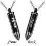MEMORIALU Celtic Cross Bullet Urn Necklaces for Ashes Cremation Jewelry Keepsake Memorial Pendant MEMORIALU Celtic Cross Bullet Urn Necklaces for Ashes Cremation Jewelry Keepsake Memorial Pendant