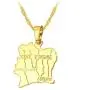 Gold Color Cote Divoire Map Pendant Necklace for Women Men Bijoux Femme Ivory Coast Map Jewelry Gold Color Cote Divoire Map Pendant Necklace for Women Men Bijoux Femme Ivory Coast Map Jewelry