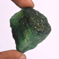gemhub Protection Green Emerald Healing Crystal 218.00 Ct Natural Raw Emerald, Uncut Rough Emerald Gem