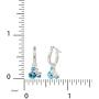 Disney Minnie Mouse Birthstone Jewelry for Women and Girls, Minnie Mouse Crystal Hoop Earrings