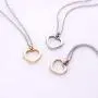 555Jewelry Womens Stainless Steel Small Heart Love Romantic Pendant Necklace 555Jewelry Womens Stainless Steel Small Heart Love Romantic Pendant Necklace