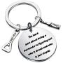 AKTAP Bartender Gift Funny Bartender Keychain Mixologist Gift for Women Men BFF Women Jewelry Waitress Gift 