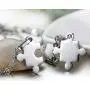Godyce Puzzle Necklace 289 Piece Best Friends BFF - Stainless Steel Jewelry with Gift Box