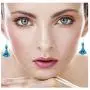Turquoise Earrings 925 Sterling Silver & Genuine Gemstones (Choose Color) Turquoise Earrings 925 Sterling Silver & Genuine Gemstones (Choose Color)