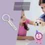 Veterinarian Gifts She Believed She Could Keychain Veterinary Technician Gifts Vet Tech Jewelry(she believed veterinary KR)