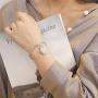 Dankadi Womens 925 Sterling Silver Bracelet Fine Jewelry Shining Heart Bracelet Solid Silver Accessories Birthday Party Gift