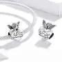 BAMOER 925 Sterling Silver Charms for Women Thanksgiving Angel Family Charm for Pandora Bracelets BAMOER 925 Sterling Silver Charms for Women Thanksgiving Angel Family Charm for Pandora Bracelets
