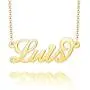 Moonlight Collections Sterling Silver Custom Name Necklace Luis Personalized Necklace Moonlight Collections Sterling Silver Custom Name Necklace Luis Personalized Necklace