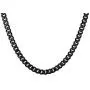 jonline24h Mens Stainless Steel Necklace Chain 18-30inches, Black, 6.5mm jonline24h Mens Stainless Steel Necklace Chain 18-30inches, Black, 6.5mm