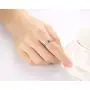 Jaline Fashion Stainless Steel IP Rose gold plating Roman Numeral Ring for Women and Teen Girls,Rose Gold,Size 6-8