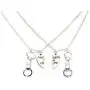 AMOR SPES Partners in Crime Necklace for 2 Best Friends Gifts Friendship Jewelry Heart Charms Couples for Valentine AMOR SPES Partners in Crime Necklace for 2 Best Friends Gifts Friendship Jewelry Heart Charms Couples for Valentine