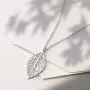 Boma Jewelry Sterling Silver Leaf Necklace, 20 Inches Boma Jewelry Sterling Silver Leaf Necklace, 20 Inches