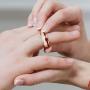 HZX JELEY 8mm Titanium Wedding Hand Ring Tungsten Silver Meteorite Fiber Inlay High Polish Comfortable Fit Silver / 18K Gold/Rose Gold for Men&Women/Size 7-12