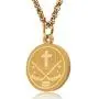Pendant Sports Luke 1:37 Athletes Necklace Crafted in Stainless Steel and Presented in a Black Velvet Box. Baseball, Football, Hockey, Racing, Soccer, Basketball & Volleyball.