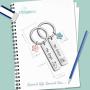 SIDIMELO Friendship Keychain You are The Lilo to My Stitch Lilo and Stitch Sister Jewelry Inspired Keychain Gift for BFF