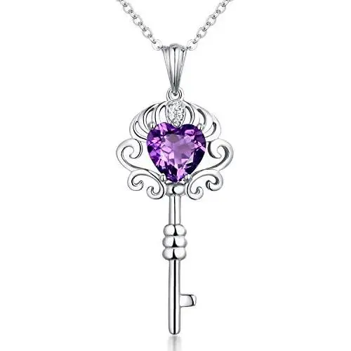 HXZZ Fine Jewelry Gifts for Women Natural Gemstone Pendant Necklace and Ring