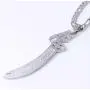 Engraved Imam Ali Sword Zulfikar Zolfiqar Necklace Islamic Arabic Art Islam Muslim Art Engraved Imam Ali Sword Zulfikar Zolfiqar Necklace Islamic Arabic Art Islam Muslim Art