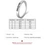 BOCIOL Silvering Mothers Day Rings, mom Ring Personalized, Birthstone Purity Rings for mom, Mother Daughter Jewelry Birthstone Rings for mom