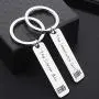ENSIANTH Doctor Who Inspired Clara and The 11th Doctor Gift The Clever Boy & The Impossible Girl Keychain Set ENSIANTH Doctor Who Inspired Clara and The 11th Doctor Gift The Clever Boy & The Impossible Girl Keychain Set