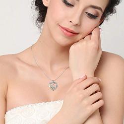 Sterling Silver Forever Love Cute Animal Love Heart Necklace Ring Earrings for Women Graduation Gift