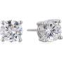 18K Yellow Gold or Rhodium Plated 925 Sterling Silver Cubic Zirconia Stud Earrings, Drop Earrings and Hoop Earrings Jewelry Set