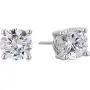 18K Yellow Gold or Rhodium Plated 925 Sterling Silver Cubic Zirconia Stud Earrings, Drop Earrings and Hoop Earrings Jewelry Set
