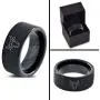 Bull Taurus Muscular Horns Cattle Ring - Tungsten Band 8mm - Men - Women - 18k Rose Gold Step Bevel Edge - Yellow - Grey - Blue - Black - Brushed - Polished - Wedding - Gift Dome Flat Bull Taurus Muscular Horns Cattle Ring - Tungsten Band 8mm - Men - Women - 18k Rose Gold Step Bevel Edge - Yellow - Grey - Blue - Black - Brushed - Polished - Wedding - Gift Dome Flat