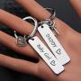MAOFAED Father Daughter Gift Dad Keychain Daddy and Baby Girl Keychain BDSM Keychain DDLG Gifts Daddydom Gift Babygirl Gift