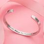 Raysunfook Best Friends Cuff Bangle Hidden Message Friendship Bracelet for Girls Women