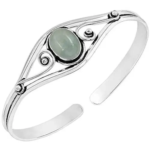 Natural Amethyst Moonstone Turquoise Lapis Cuff Bangle 10x14mm Oval Shape Gemstone 925 Silver Overlay Handmade Cuff Bangle Jewelry Natural Amethyst Moonstone Turquoise Lapis Cuff Bangle 10x14mm Oval Shape Gemstone 925 Silver Overlay Handmade Cuff Bangle Jewelry
