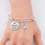 AKTAP Peacock Gift Peacock Bangle Gift for Friend Sister Daughter Be A Peacock in A World of Ducks Inspirational Gift for Her