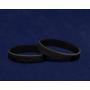 Fundraising For A Cause | Black Melanoma Awareness Bracelets – Black Ribbon Cancer Awareness Silicone Bracelets for Adults
