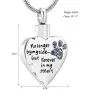 Fashion Pet Cremation Jewelry Stainess Steel Heart Keepsake Ashes Necklace Dog Cat Paw Memorial Urn Pendant Fashion Pet Cremation Jewelry Stainess Steel Heart Keepsake Ashes Necklace Dog Cat Paw Memorial Urn Pendant