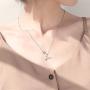 YAFEINI Hummingbird Necklace Sterling Silver Hummingbird Pendant Necklace Hummingbird Jewelry for Women Gifts