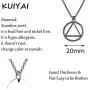 Recovery AA Necklace Keychain Alcoholics Anonymous Gifts for Men Women