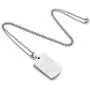 PiercingJ Personalized Custom Name Anniversary Calendar Stainless Steel Military Dog Tags ID Pendant Urn Memorial Container Necklace Ash Keepsake Cremation Jewelry, 24''