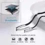 U7 2mm 3mm Black/Brown Leather Cord Necklace with Customizable Stainless Steel Clasp, Men Women Woven Wax Rope Chain for Pendant,Length 16'' 18'' 20'' 22'' 24'' 26'' 28'' 30'' U7 2mm 3mm Black/Brown Leather Cord Necklace with Customizable Stainless Steel Clasp, Men Women Woven Wax Rope Chain for Pendant,Length 16'' 18'' 20'' 22'' 24'' 26'' 28'' 30''