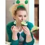 16 Pairs St. Patricks Day Shamrock Dangle Earring Faux Leather Clover Drop Earrings Green Plaid Teardrop Earrings