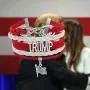 HOLLP Trump 2020 Bracelets for President Trump Infinity Love Bracelet Keep America Great Trump Jewelry Republican Gift For Women Girl