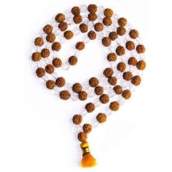 Wonder Care Authentic Rudraksh Mala-5face- Genuine Himalayan Rudraksha Seeds Religious Ornament Rosary Japa Mala Necklace - Imported from Nepal