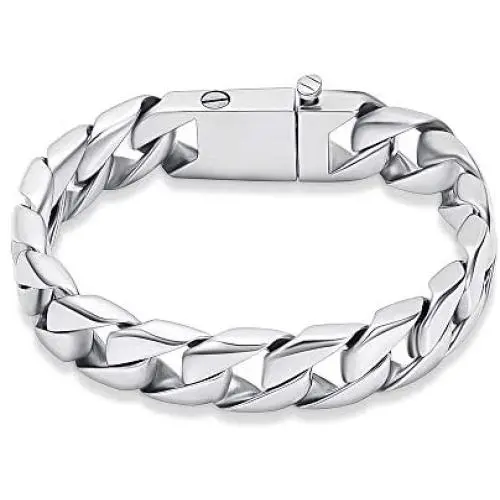 constantlife Cremation Bracelet for Ashes Men Memorial Jewelry Stainless Steel Hand Chain Personalized Customization Keepsake - 7.1 in/ 7.9 in/8.7 in/9.5 in constantlife Cremation Bracelet for Ashes Men Memorial Jewelry Stainless Steel Hand Chain Personalized Customization Keepsake - 7.1 in/ 7.9 in/8.7 in/9.5 in